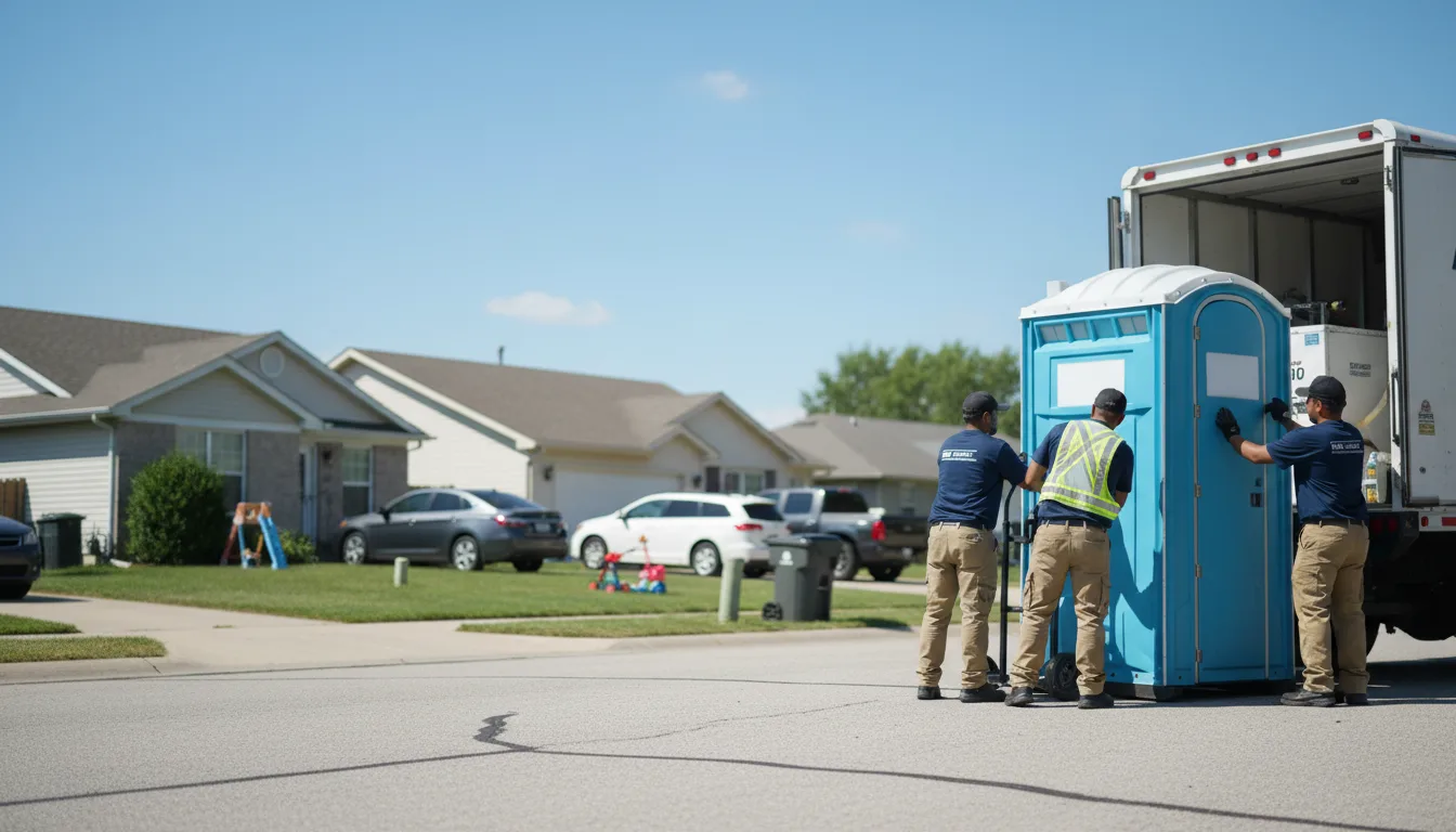 Standard Porta Potty Rentals in Stoy, IL near me